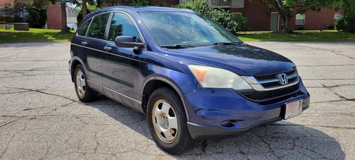 Blue 2010 Honda CR-V LX