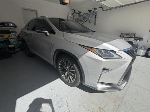 Silver 2017 Lexus RX 350 F Sport