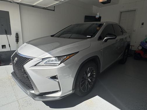 Silver 2017 Lexus RX 350 F Sport