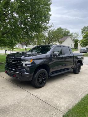 Gray 2022 Chevrolet Silverado 1500 LT Trail Boss