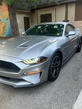 Silver 2020 Ford Mustang EcoBoost Premium