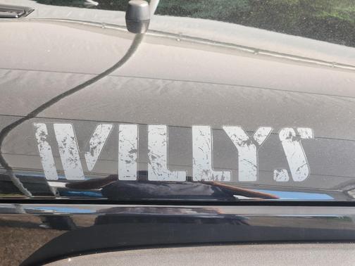 Black 2015 Jeep Wrangler Willys Wheeler
