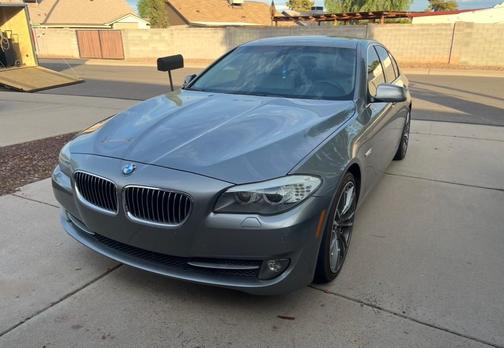 Gray 2012 BMW 535 i