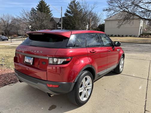 Red 2013 Land Rover Range Rover Evoque Pure