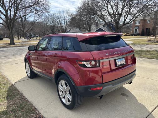 Red 2013 Land Rover Range Rover Evoque Pure