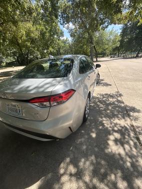 Silver 2020 Toyota Corolla LE