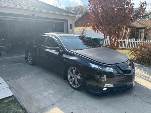 Black 2011 Acura TL Technology