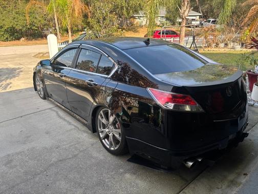 Black 2011 Acura TL Technology