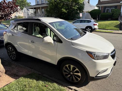 White 2017 Buick Encore Preferred II