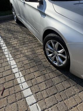 Silver 2016 Chevrolet Impala LT