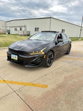 Black 2022 Kia K5 GT-Line