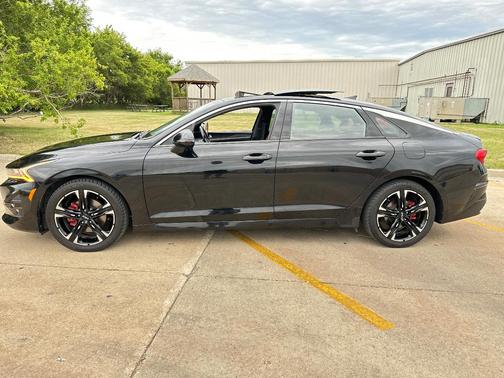 Black 2022 Kia K5 GT-Line