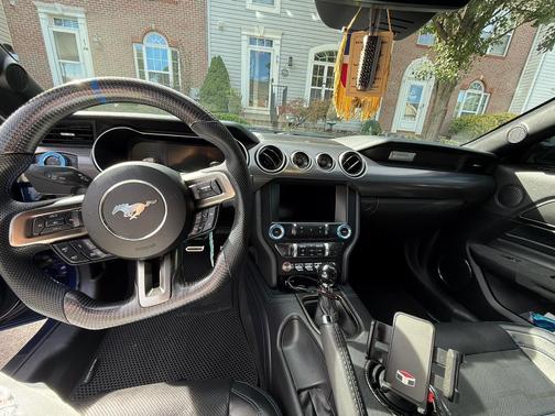 Blue 2019 Ford Mustang GT Premium