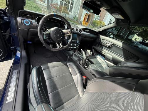 Blue 2019 Ford Mustang GT Premium