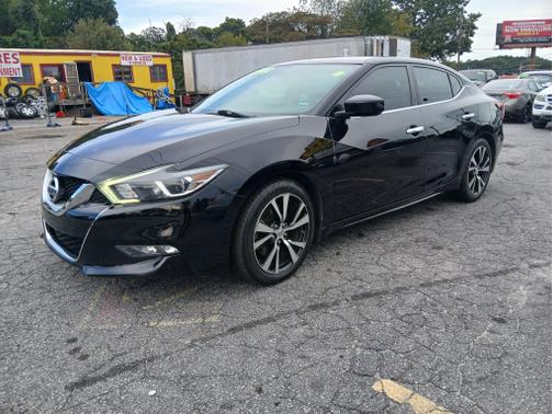 Black 2017 Nissan Maxima 3.5 S