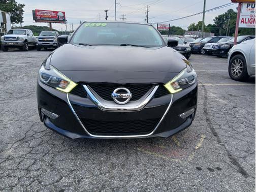 Black 2017 Nissan Maxima 3.5 S