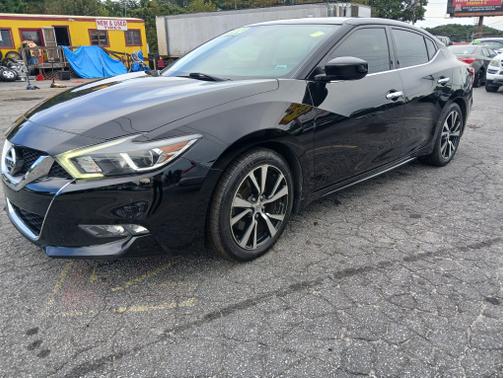 Black 2017 Nissan Maxima 3.5 S