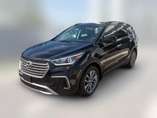 Black 2017 Hyundai SANTA FE Limited