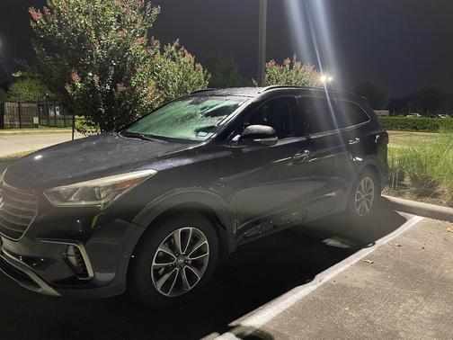 Black 2017 Hyundai SANTA FE Limited