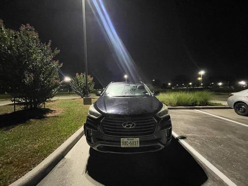 Black 2017 Hyundai SANTA FE Limited