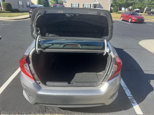 Silver 2018 Honda Civic EX