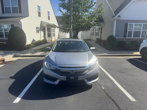 Silver 2018 Honda Civic EX