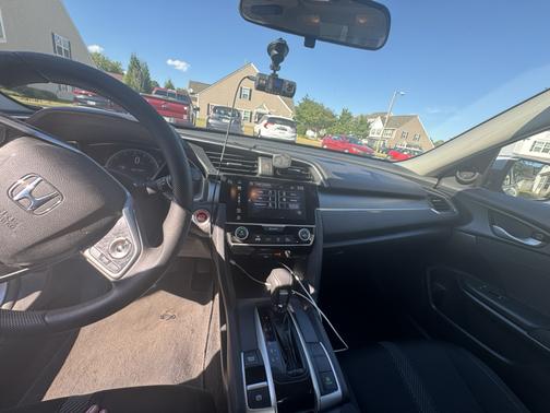 Silver 2018 Honda Civic EX