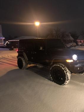 Black 2018 Jeep Wrangler Unlimited Sport S