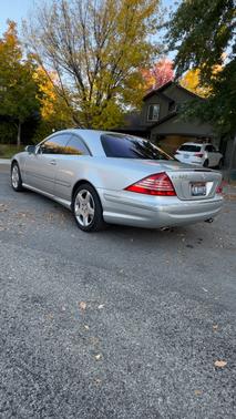 Silver 2004 Mercedes-Benz CL-Class CL500