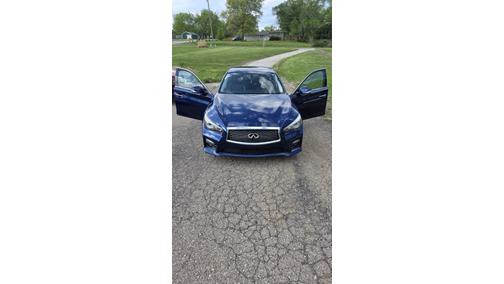 Blue 2016 INFINITI Q50 3.0t Red Sport 400