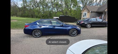 Blue 2016 INFINITI Q50 3.0t Red Sport 400