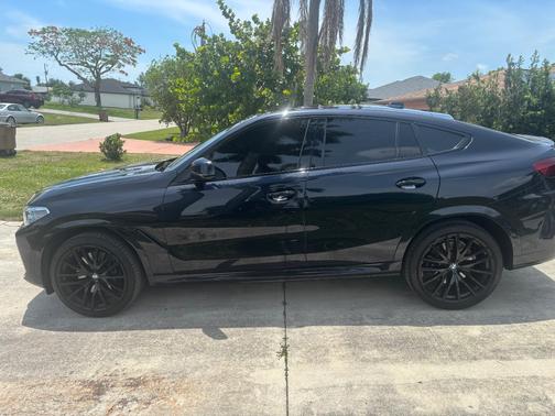 Blue 2020 BMW X6 M50i