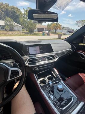 Blue 2020 BMW X6 M50i