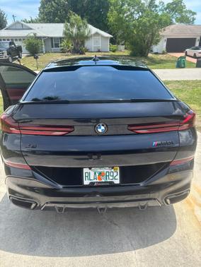 Blue 2020 BMW X6 M50i