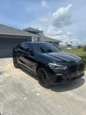 Blue 2020 BMW X6 M50i