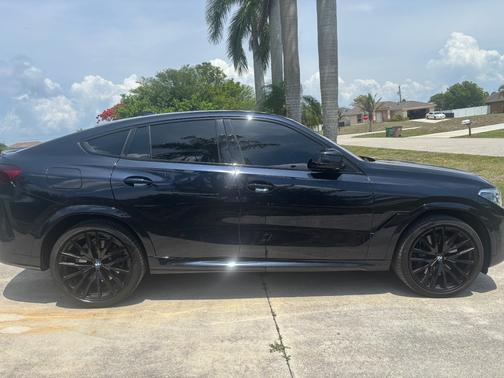 Blue 2020 BMW X6 M50i