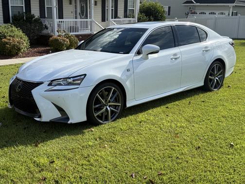 White 2017 Lexus GS 350 F Sport