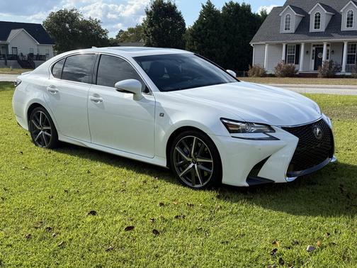 White 2017 Lexus GS 350 F Sport
