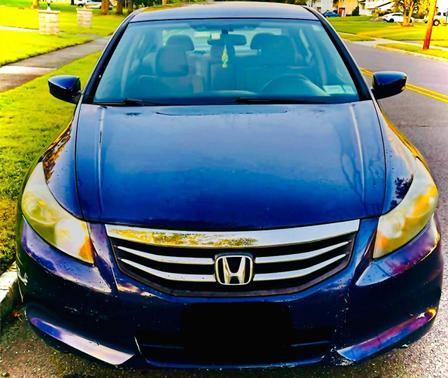 Blue 2012 Honda Accord LX-P