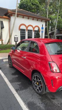 Red 2013 FIAT 500 Sport Turbo