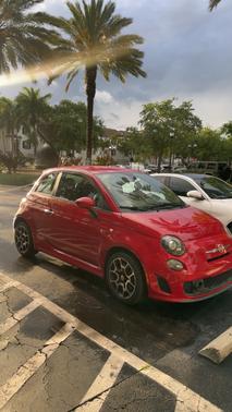 Red 2013 FIAT 500 Sport Turbo