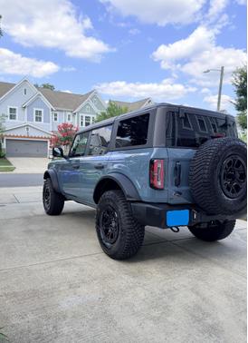 Blue 2023 Ford Bronco Wildtrak Advanced