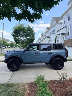 Blue 2023 Ford Bronco Wildtrak Advanced