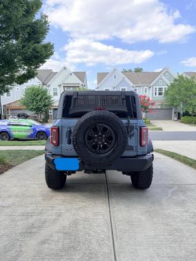 Blue 2023 Ford Bronco Wildtrak Advanced