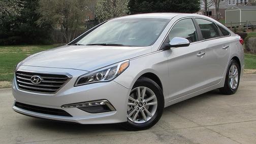 Silver 2015 Hyundai SONATA SE
