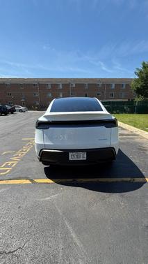White 2026 Tesla Model Y Long Range Launch Series AWD