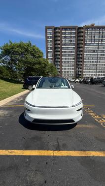 White 2026 Tesla Model Y Long Range Launch Series AWD
