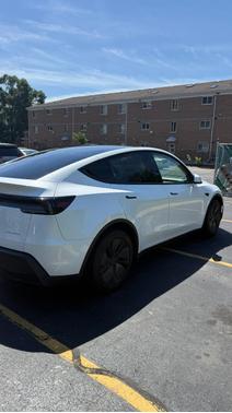 White 2026 Tesla Model Y Long Range Launch Series AWD