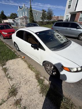 White 2008 Honda Civic LX