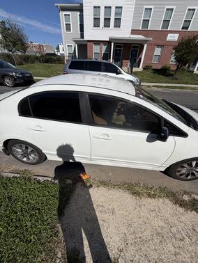White 2008 Honda Civic LX
